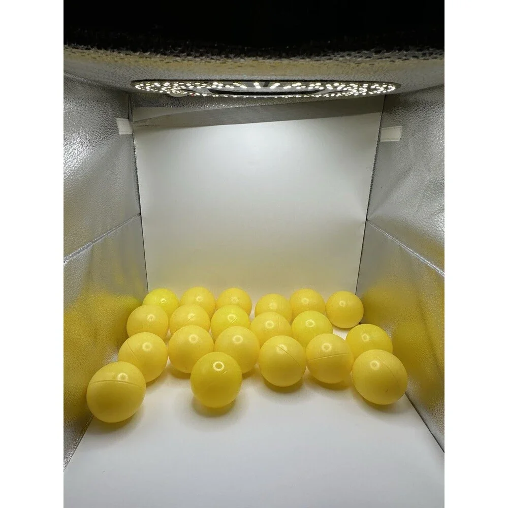 Plastic Ball Pit Balls Lot – Red, Yellow, Blue, Purple, Green & Orange, 90 pcs